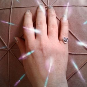 Poppy Angeloff Enamel Pansy Ring